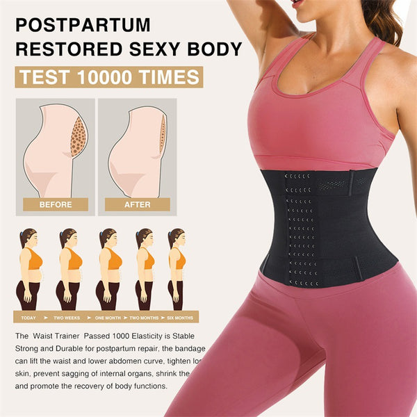 Waist Trainer Trimmer Belt, Breathable Tummy Control Compression Slimming Waist Cincher, Women's Underwear & Shapewear