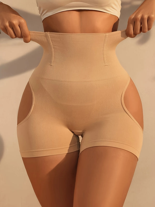 1pc High Waist Shaping Panties, Tummy Control Compression Panties, Women's Underwear & Shapewear